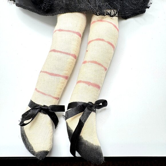 Pumpkin Head Halloween Doll 24" Orange Black - Picture 15 of 15